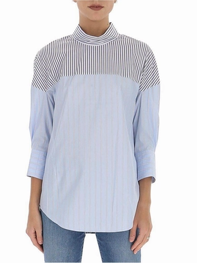 3.1 Phillip Lim Pinstriped Blouse