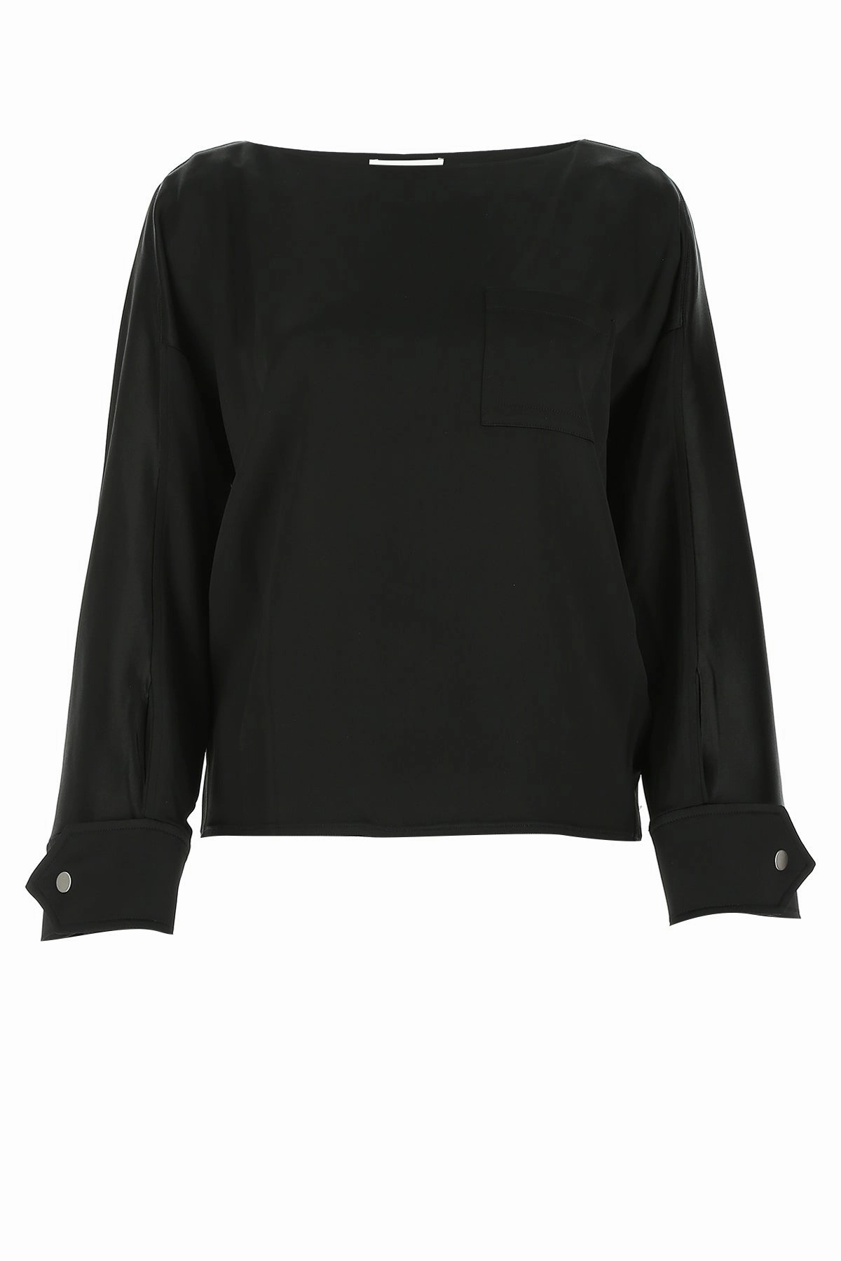 3.1 Phillip Lim Slash Neckline Pocket Blouse