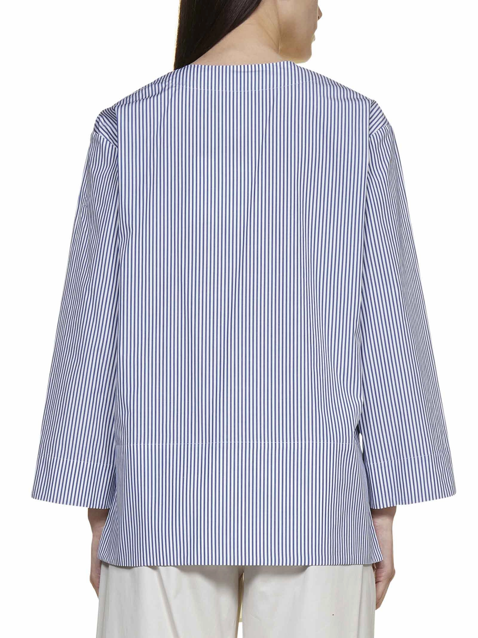 'S Max Mara Affori Striped Blouse