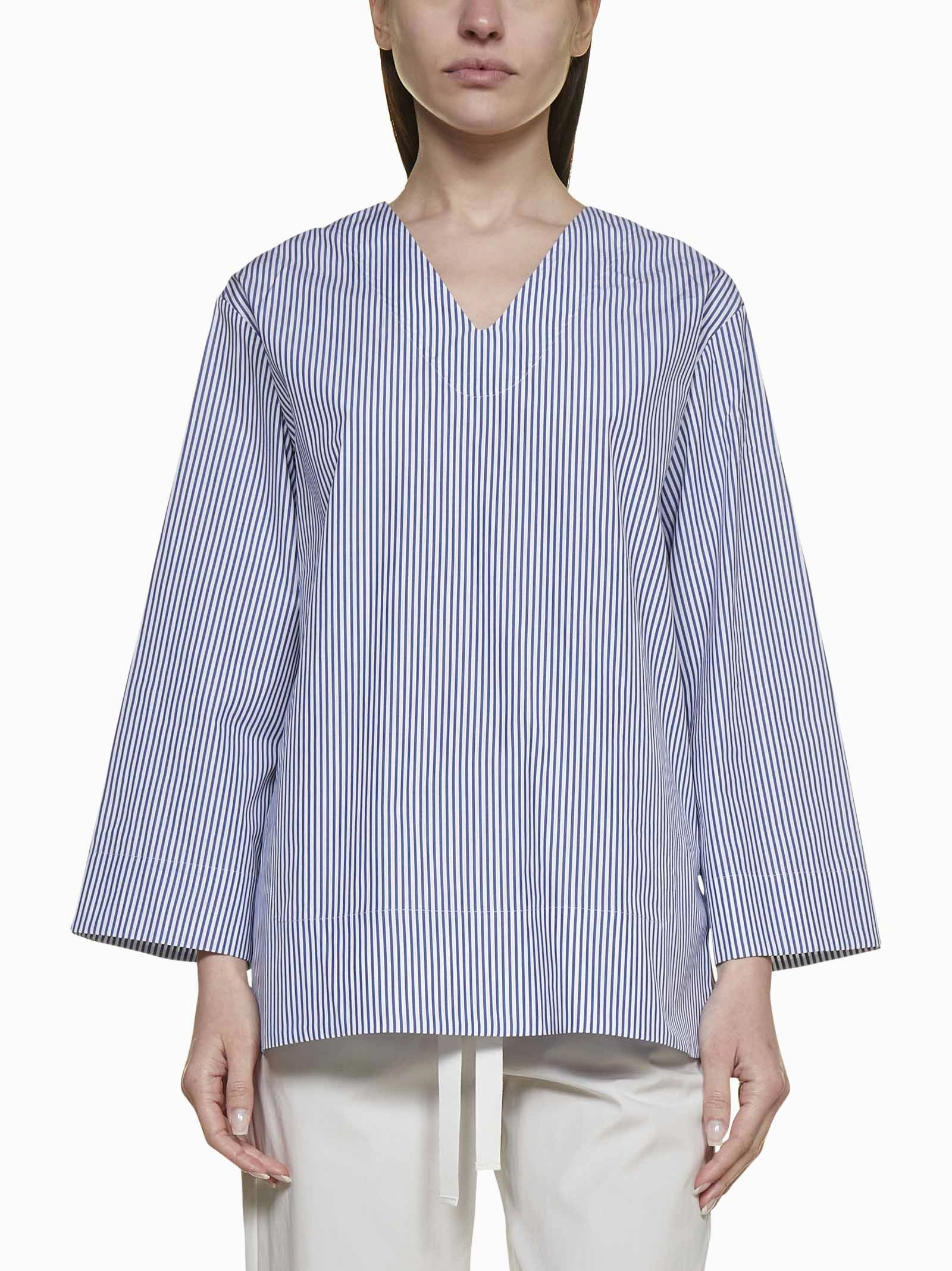 'S Max Mara Affori Striped Blouse