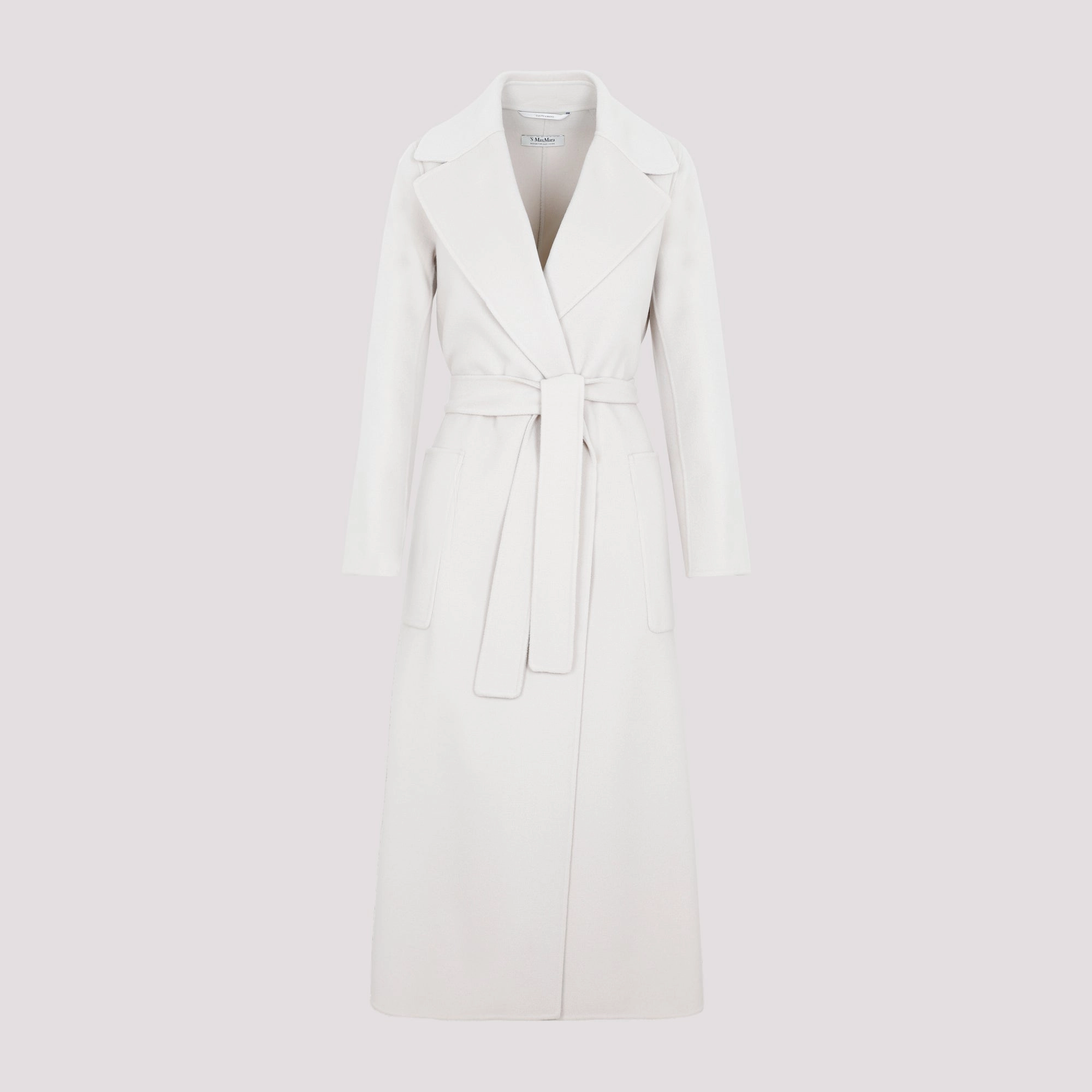 'S Max Mara Belted Long-Sleeved Coat