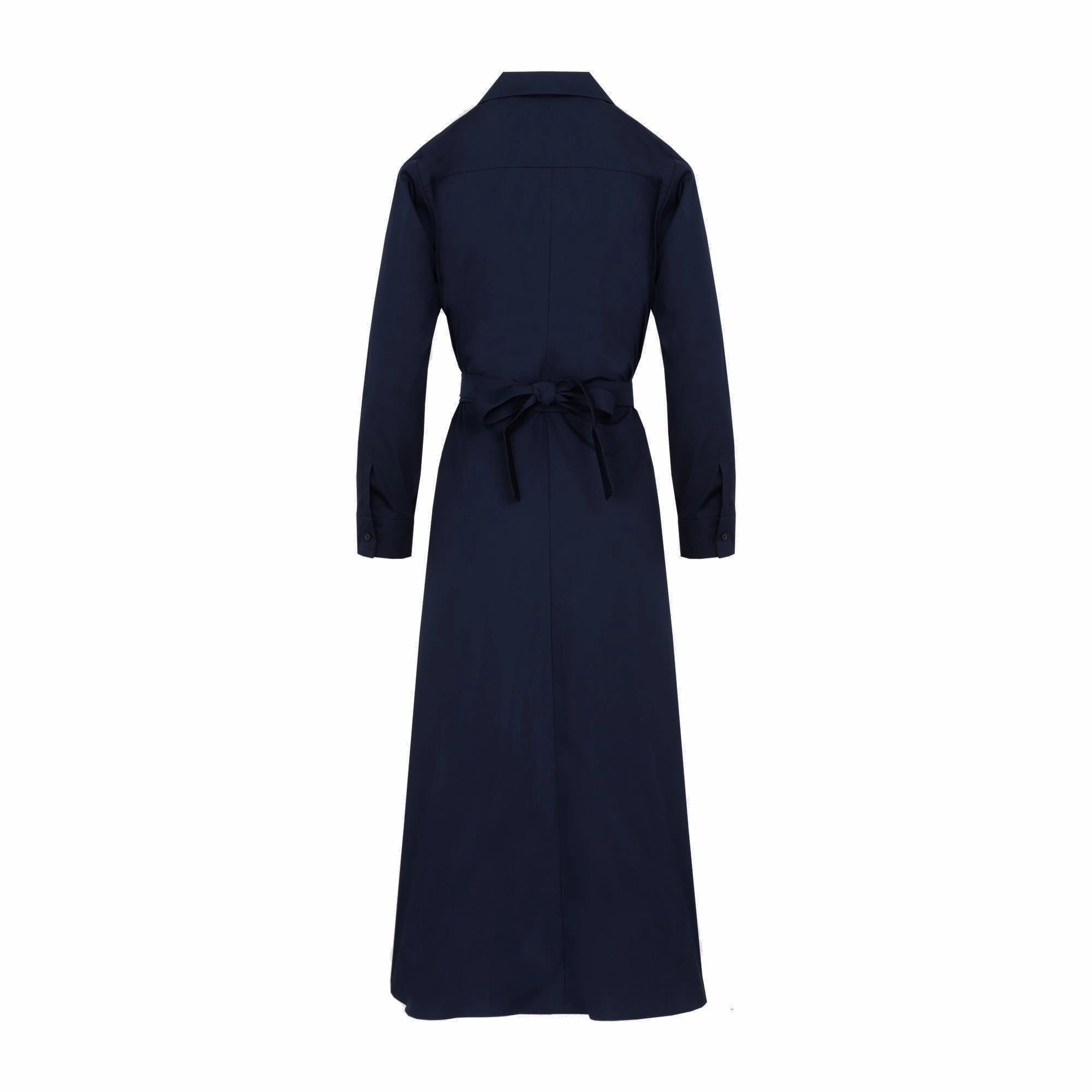 'S Max Mara Button-Up Belted Dress