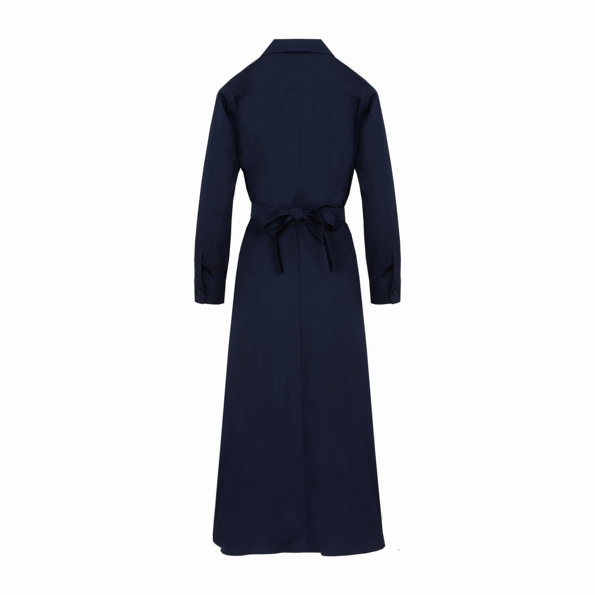 'S Max Mara Button-Up Belted Dress