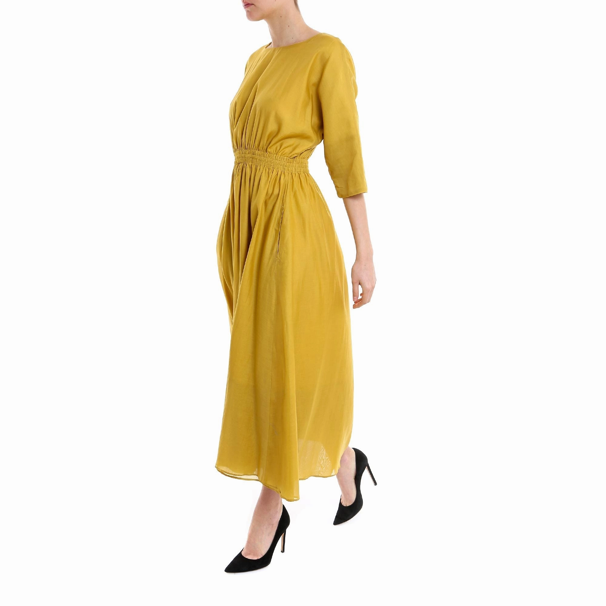 'S Max Mara Gathered Waist Dress