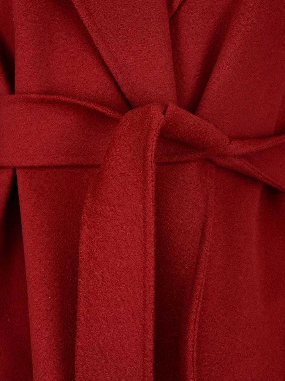 'S Max Mara Long Belted Coat