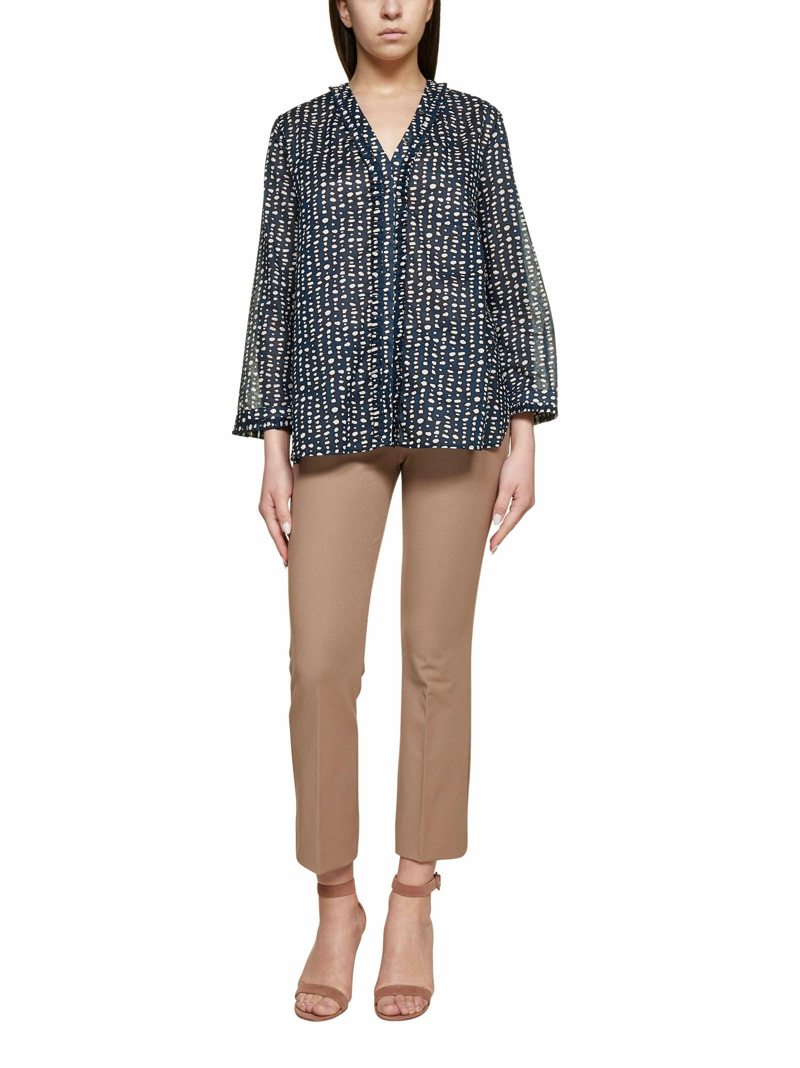 'S Max Mara Uniparo Printed Blouse