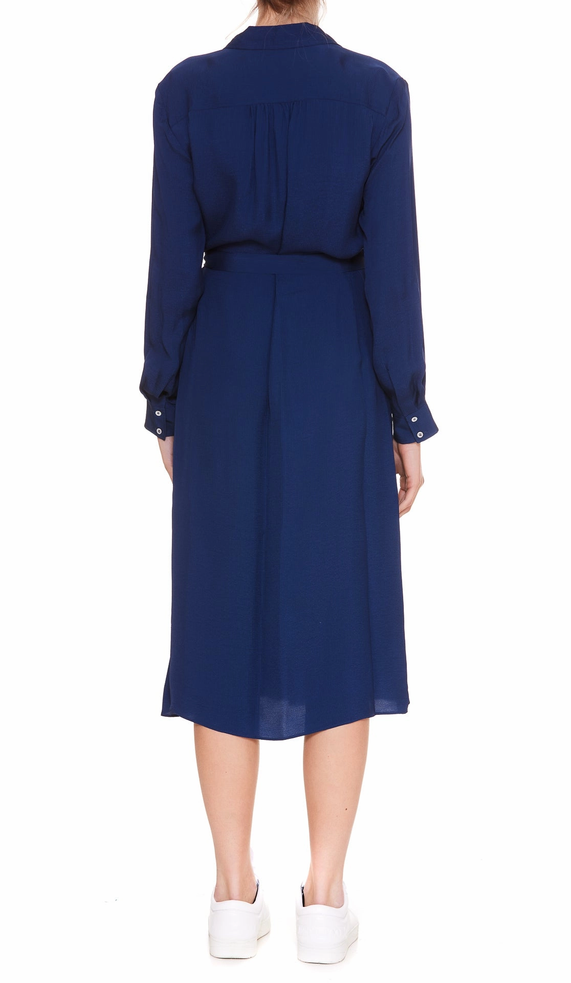 A.P.C. Belted Button-Down Midi Dress
