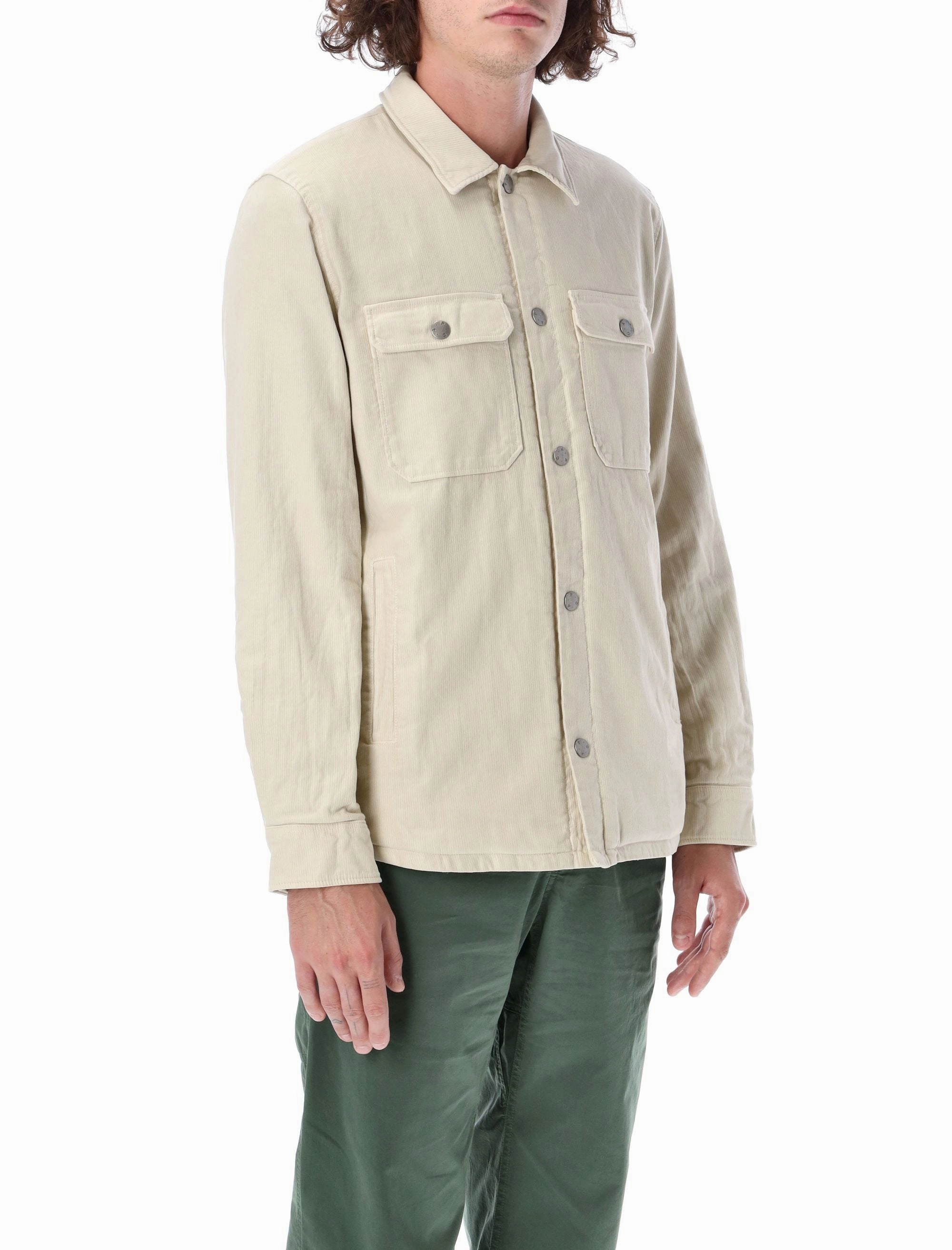 A.P.C Long-Sleeve Button Up Shirt Jacket