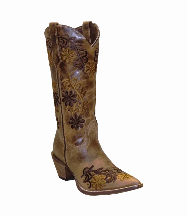 Abilene Curious - Women's Leather Cowgirl Boots