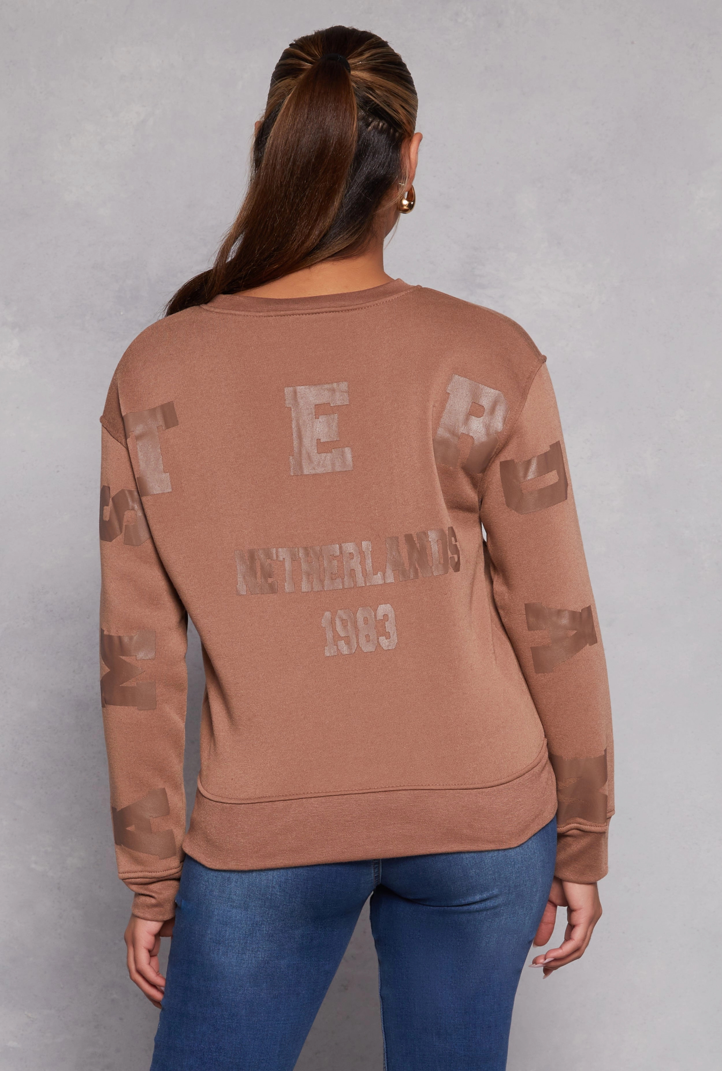 Amsterdam Graphic Back Sweatshirt
