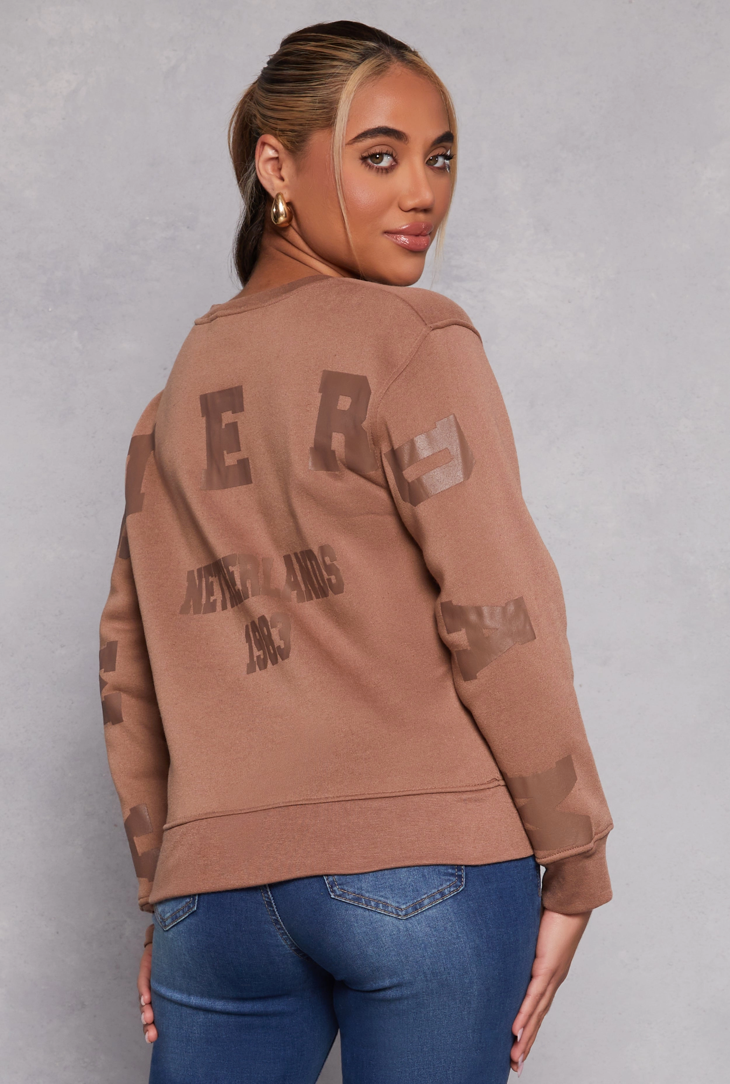 Amsterdam Graphic Back Sweatshirt