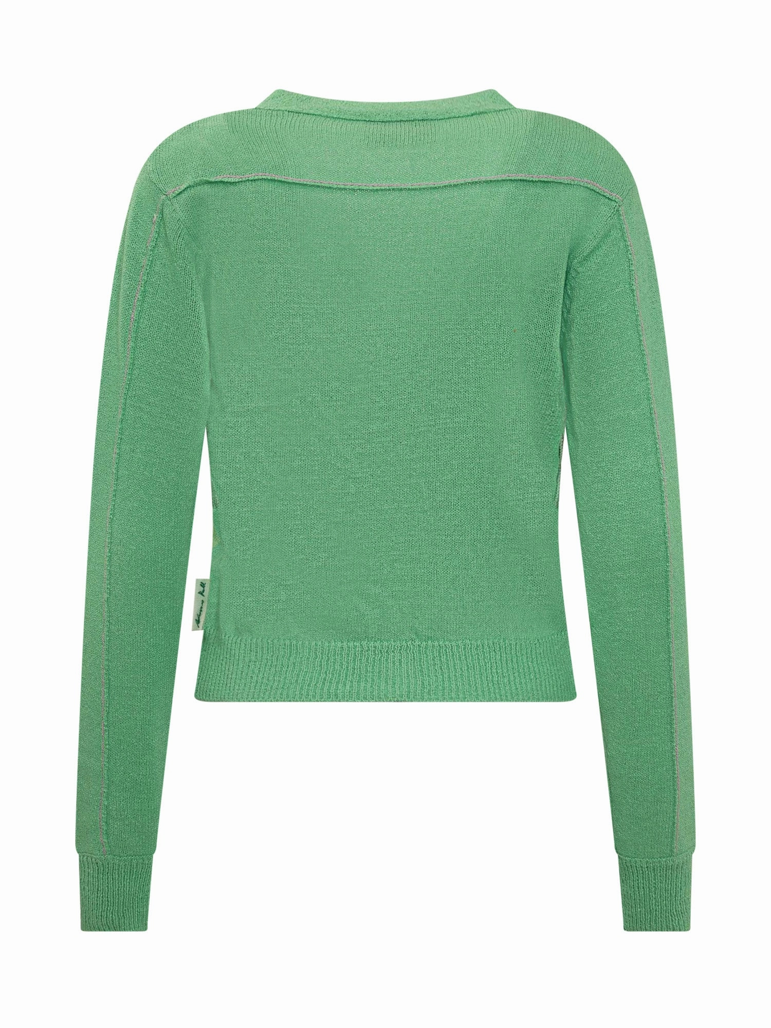 Andersson Bell Argyle V-Neck Long Sleeved Cardigan