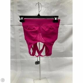 Athletic Bra By Lululemon In Black & Pink. Size: 4