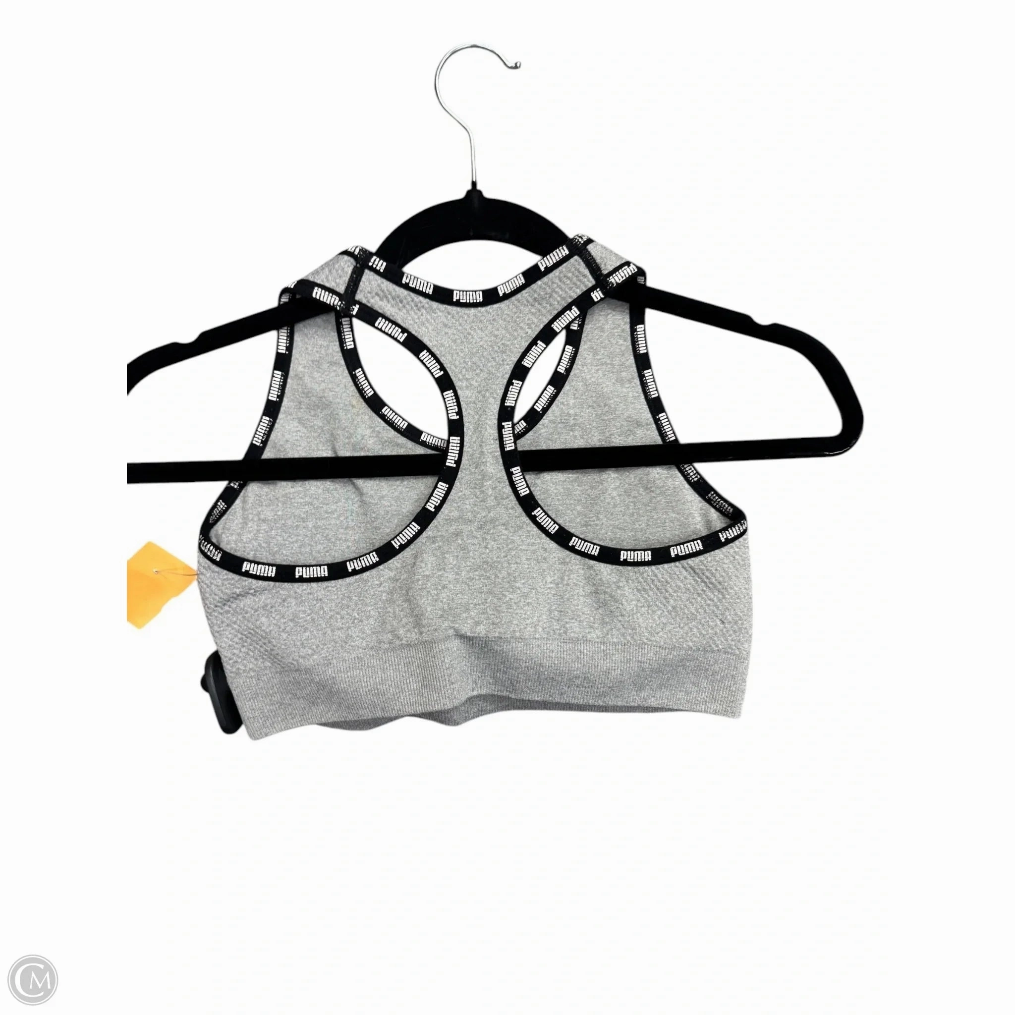 Athletic Bra By Puma In Grey. Size: Sp