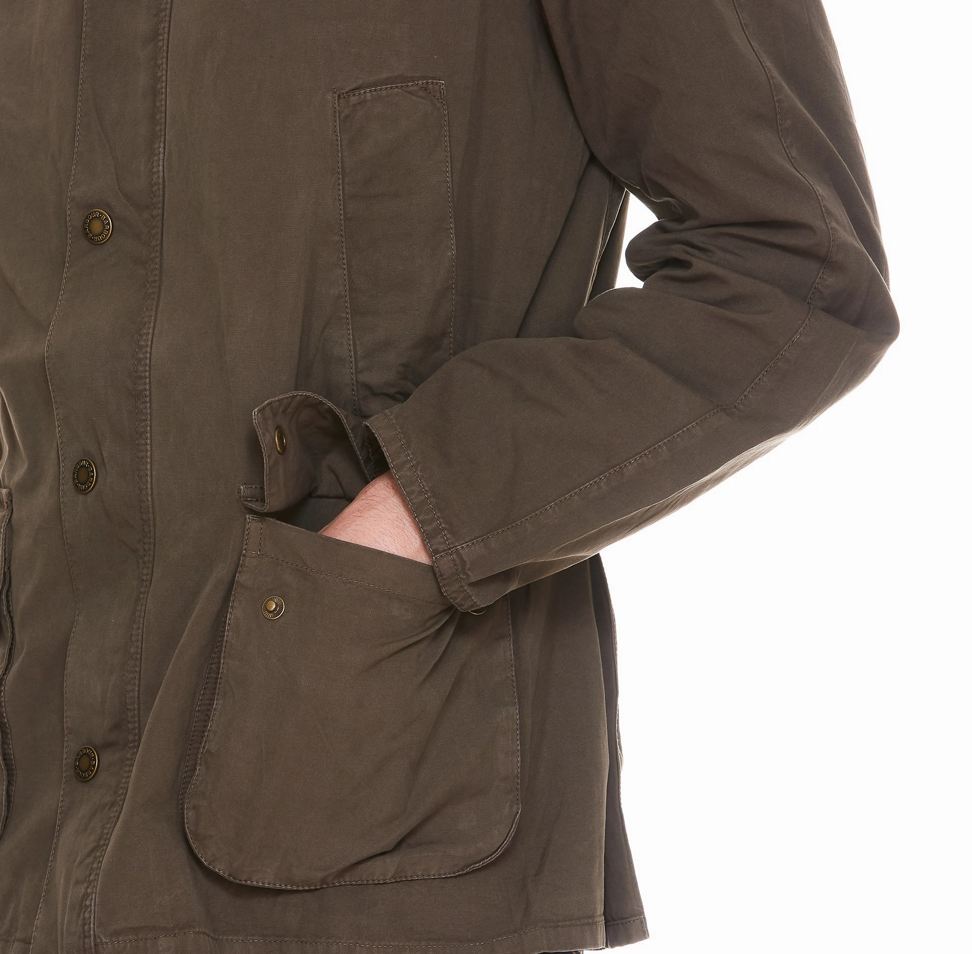 Barbour Long Sleeved Buttoned Overshirt