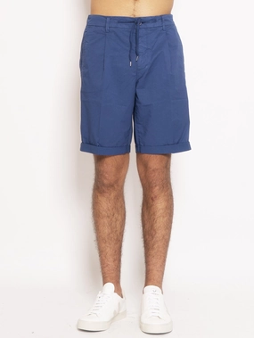 Bermuda with Blue Drawstring