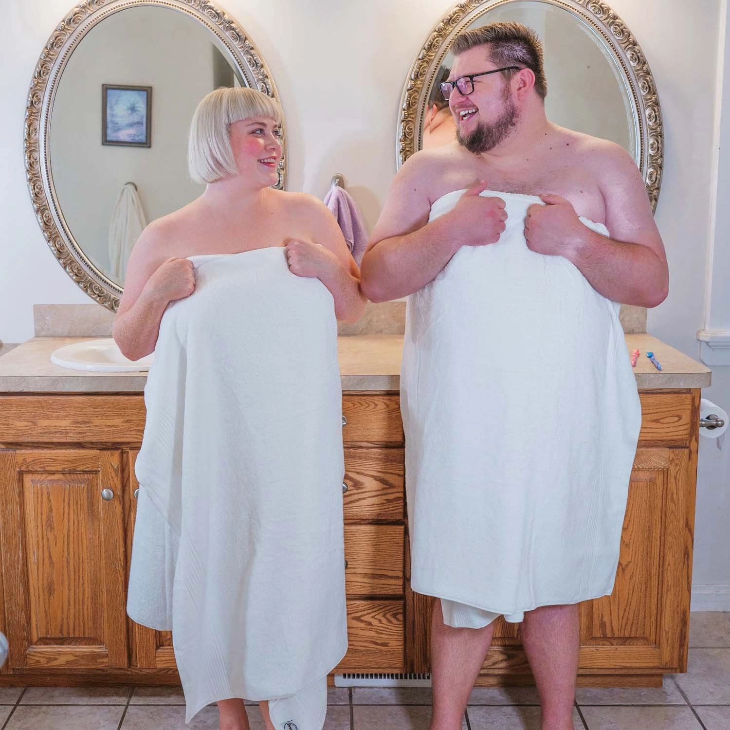 Big Softee Towel - White