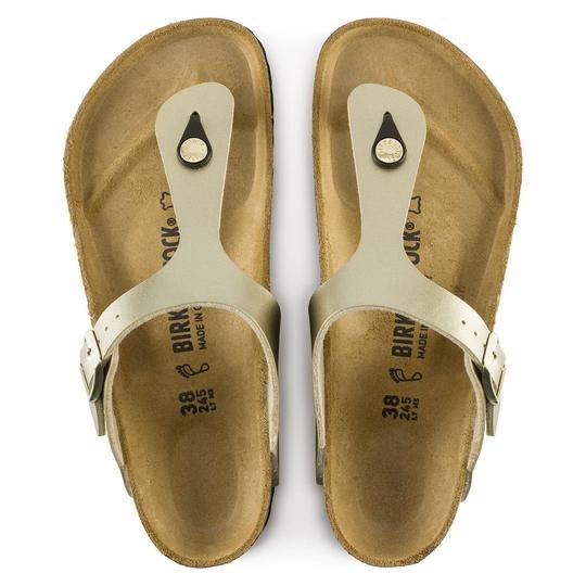 Birkenstock Gizeh BF Gold R 1016108
