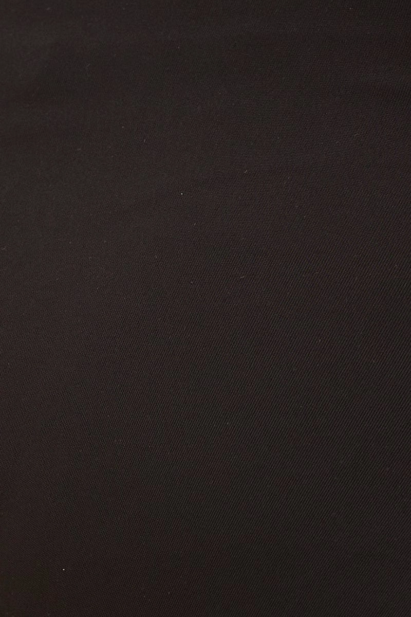 Black Cheeky Brief Invisible