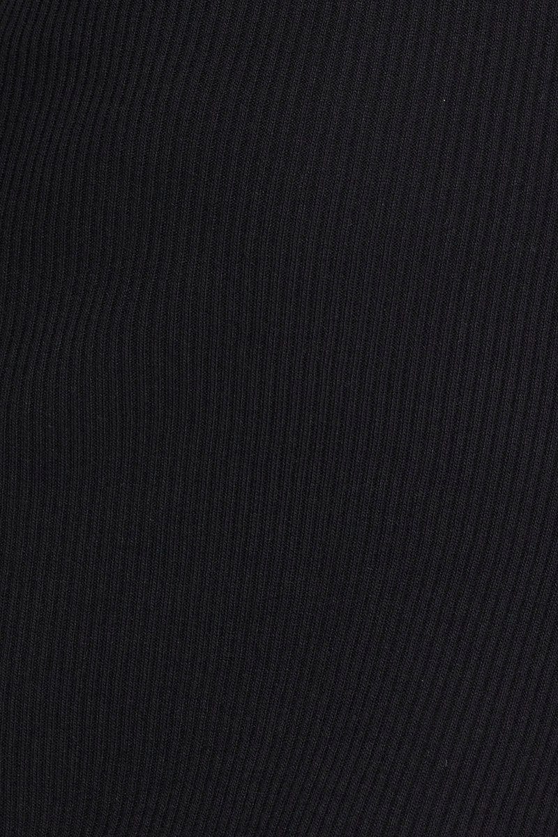 Black Knit Dress Bodycon