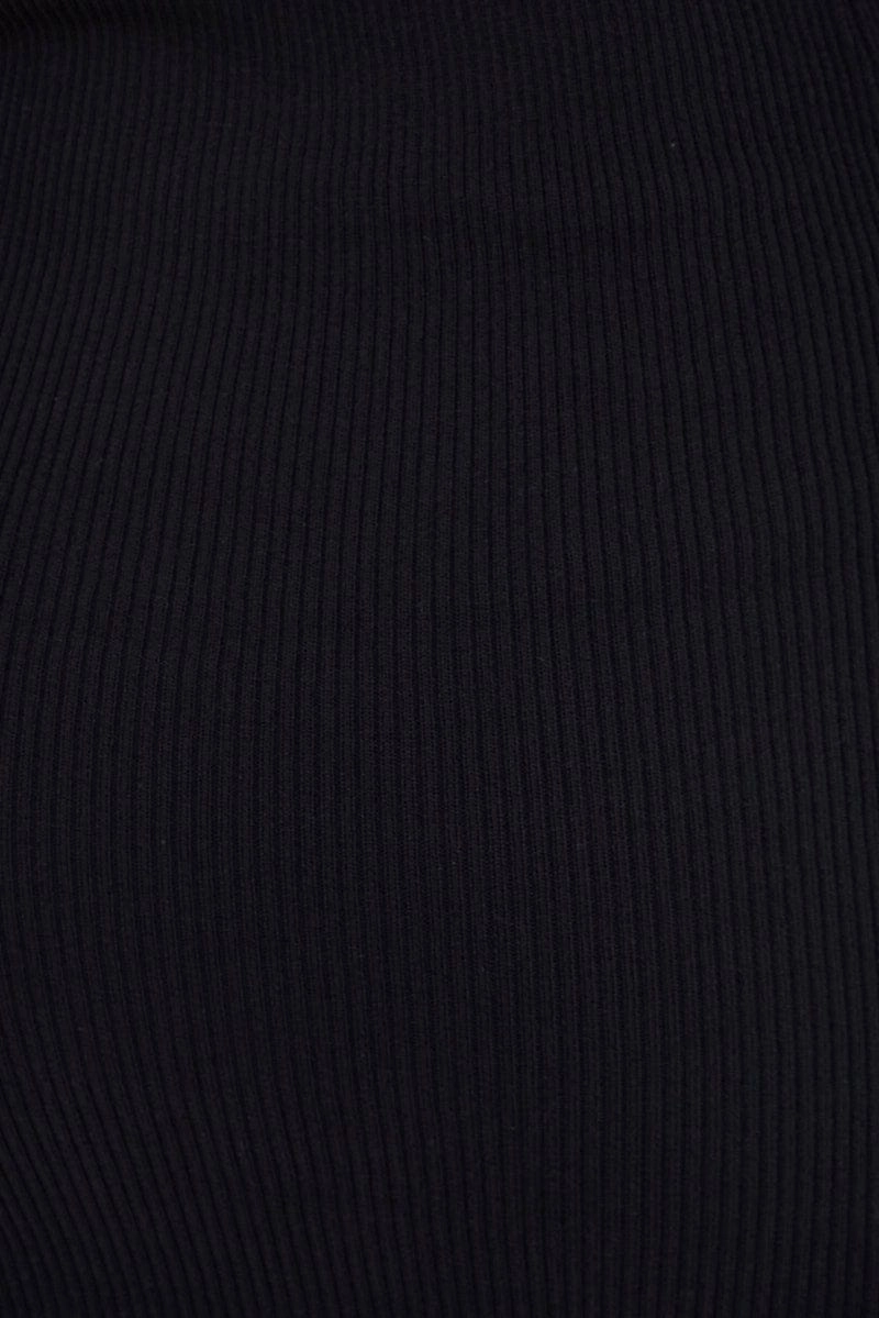 Black Knit Dress Long Sleeve Shrug Set
