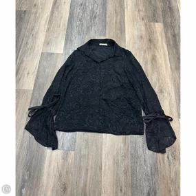 Blouse Designer By Alice   Olivia In Black, Size: L
