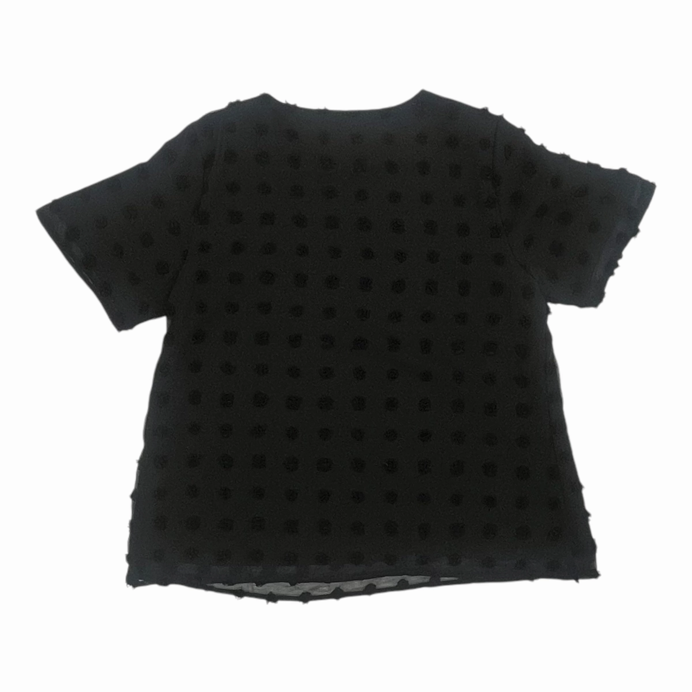 Blouse Ss By Clothes Mentor In Black, Size:Xl