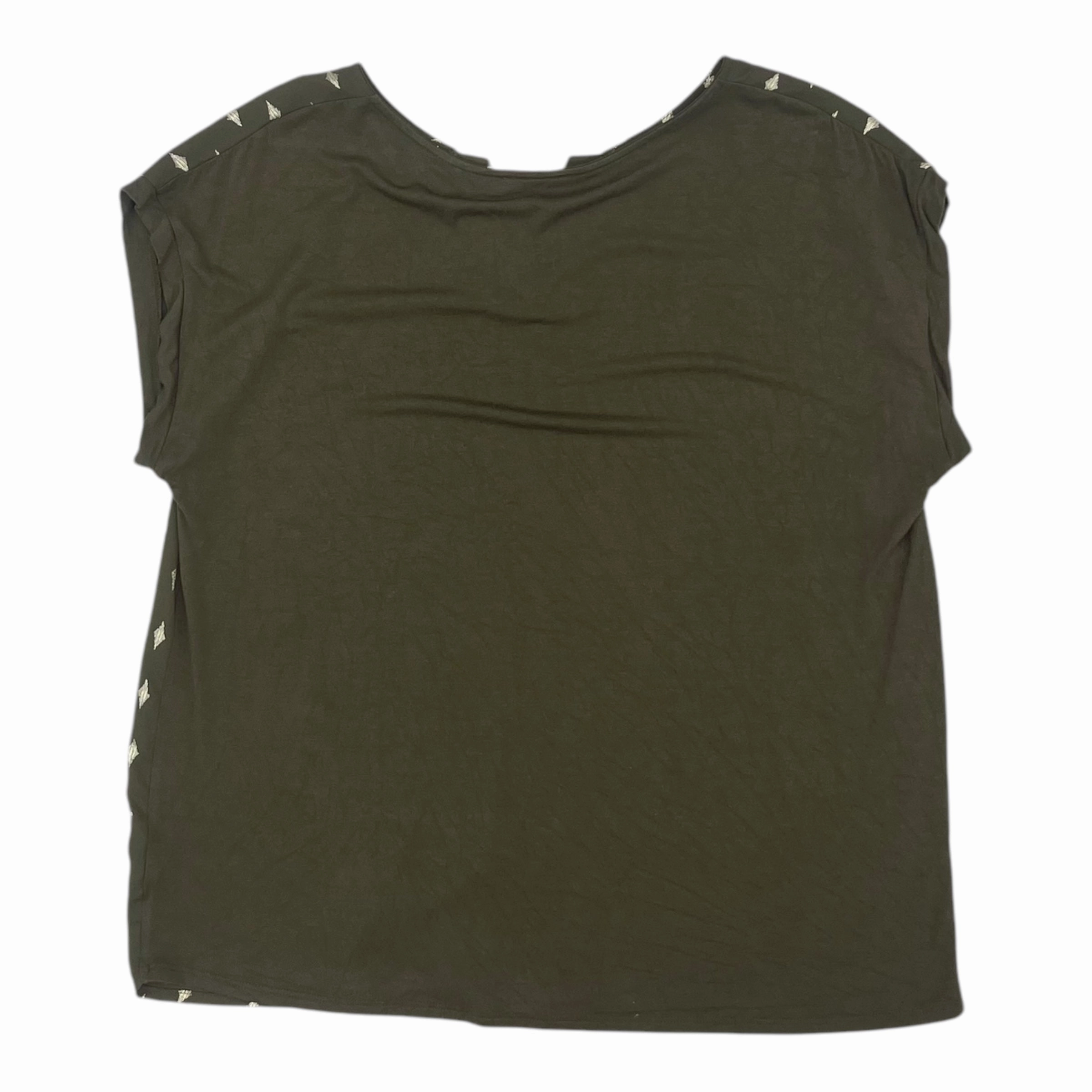 Blouse Ss By Papermoon In Green, Size:Xl