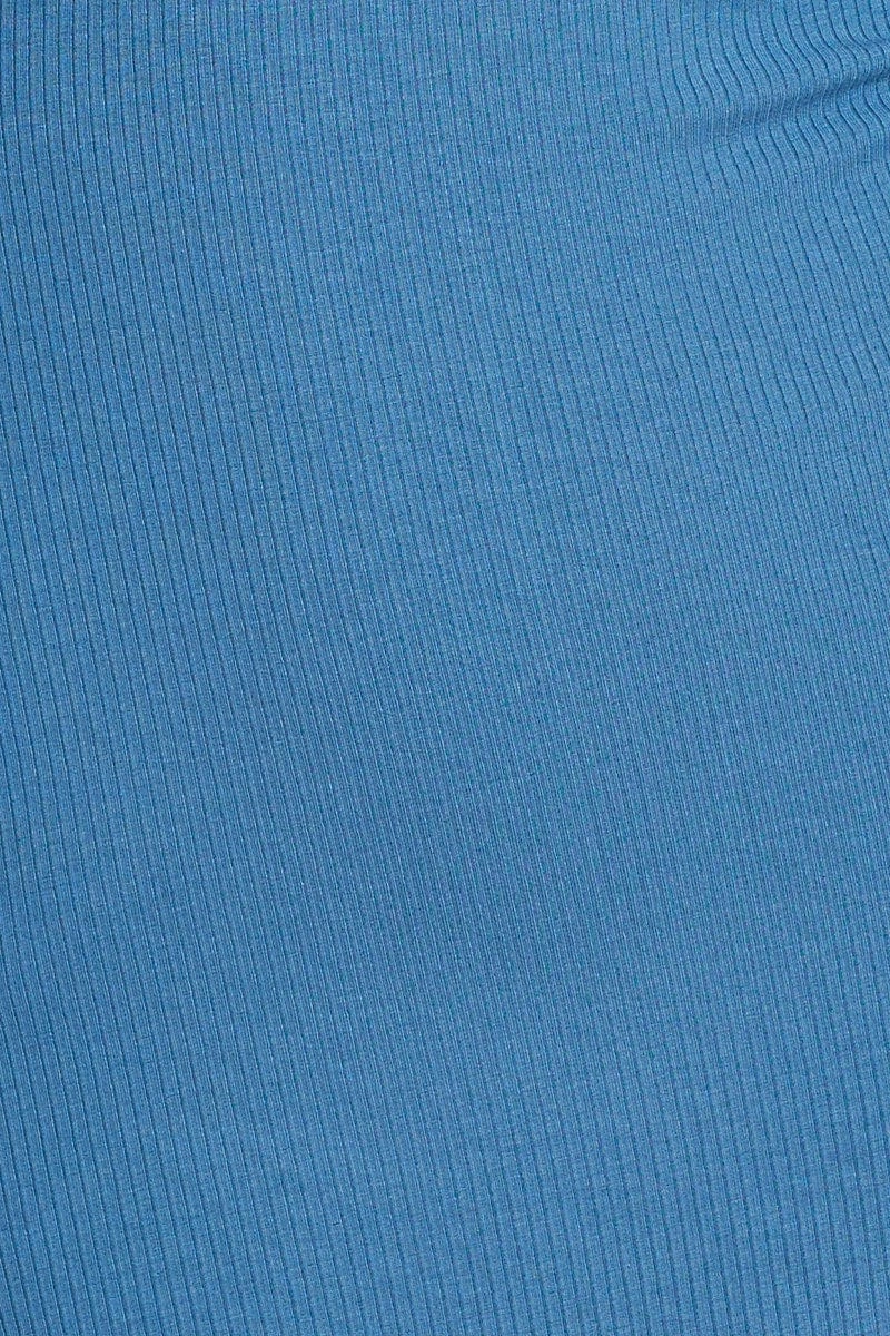 Blue Bodycon Dress Midi