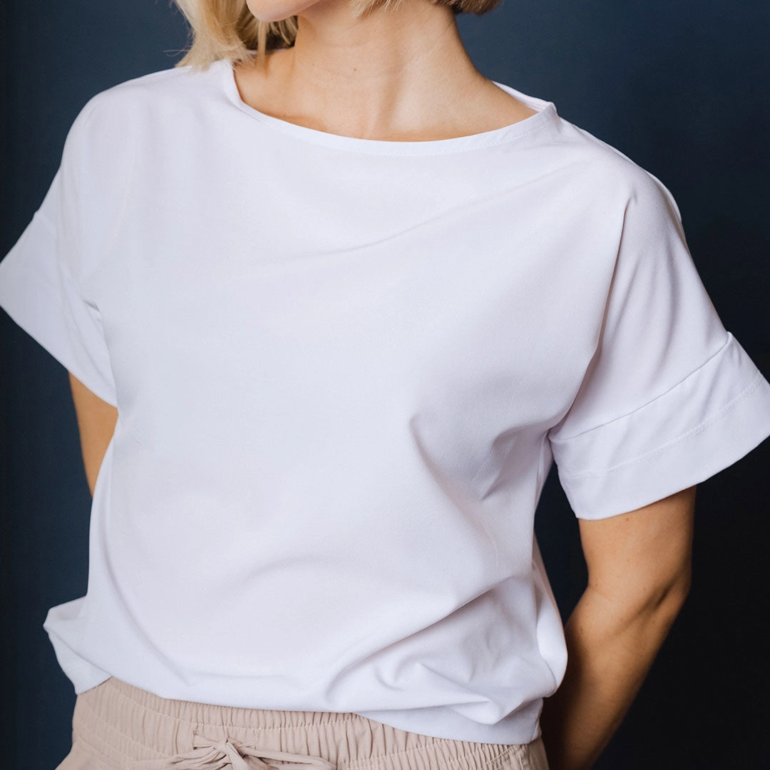 Boss Tee, White