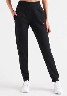 Champion Womens Reverse Weave Joggers Black