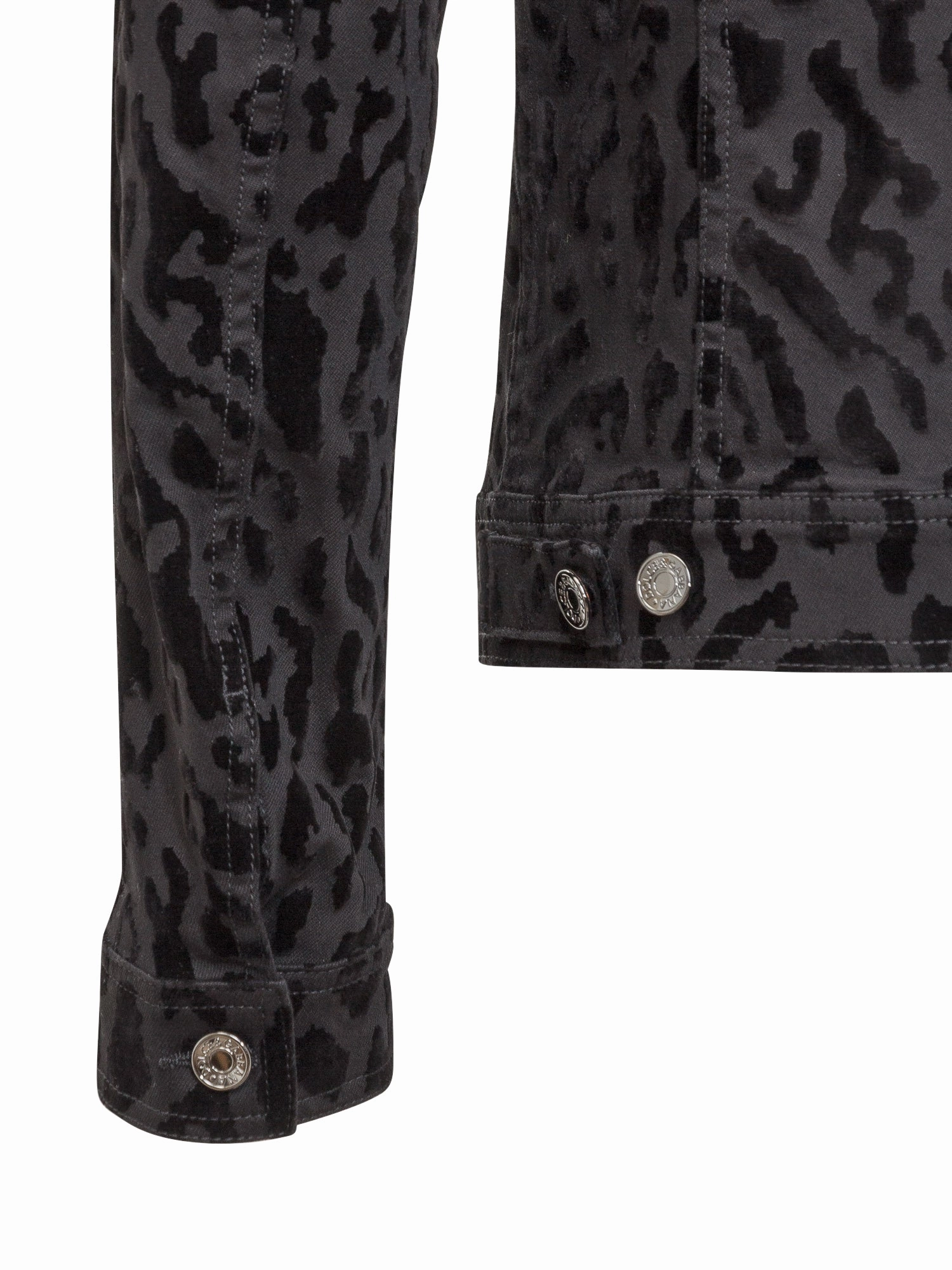 Dolce & Gabbana Animalier Print Denim Jacket