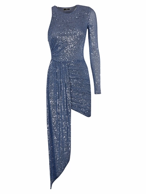 Elisabetta Franchi Asymmetric Mini Dress