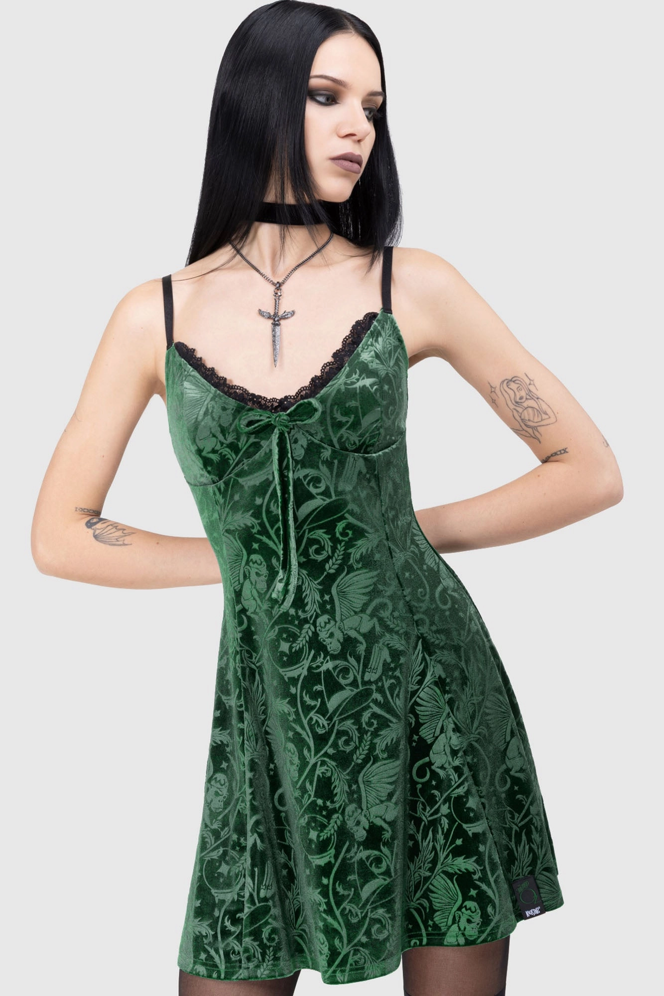Emerald Envy Mini Dress