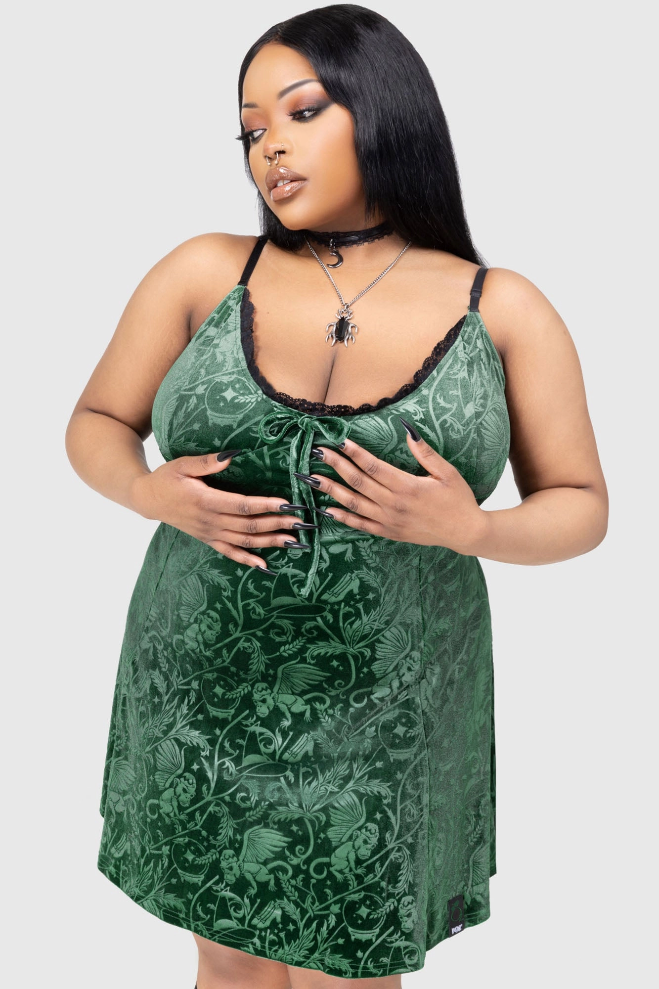 Emerald Envy Mini Dress
