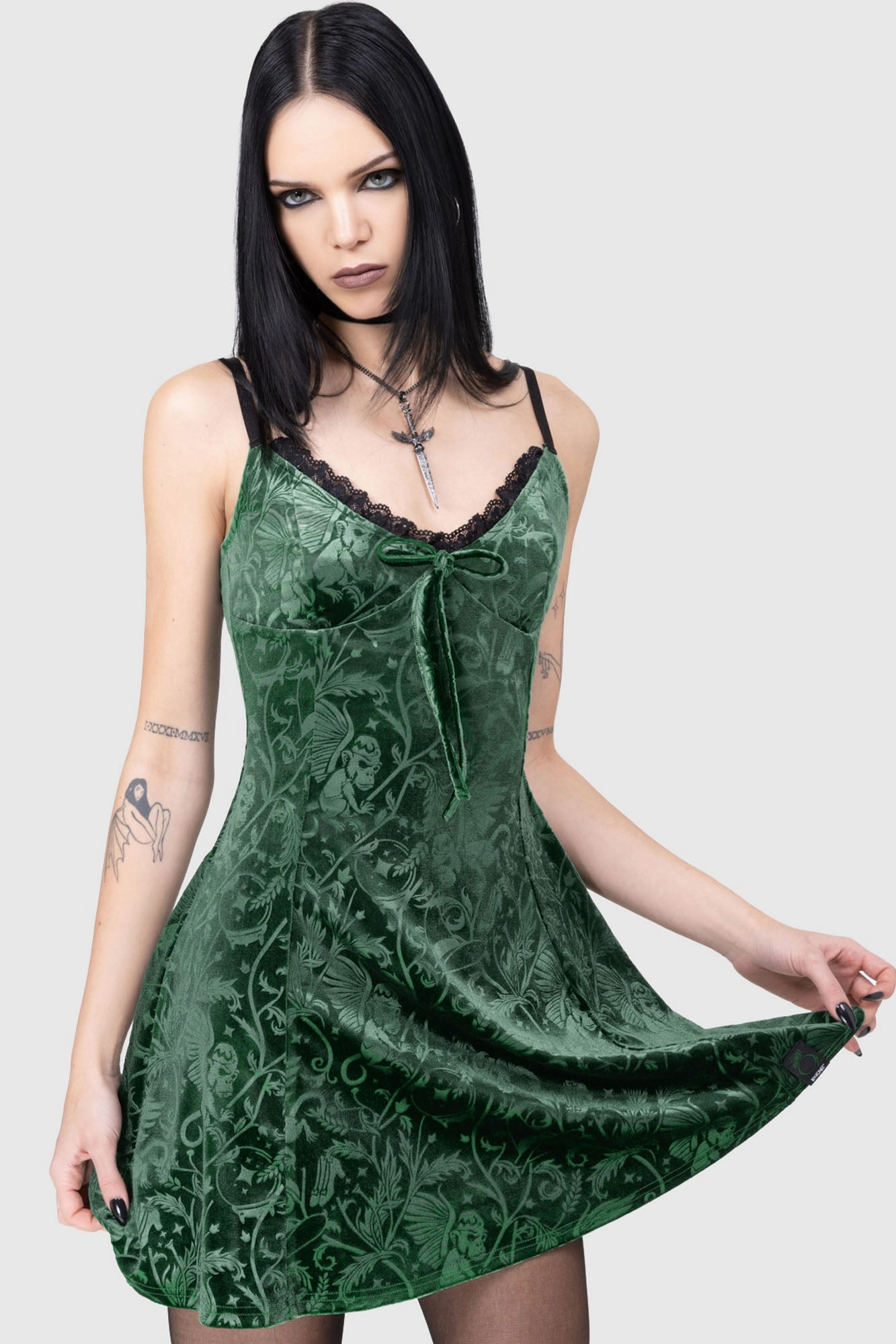 Emerald Envy Mini Dress