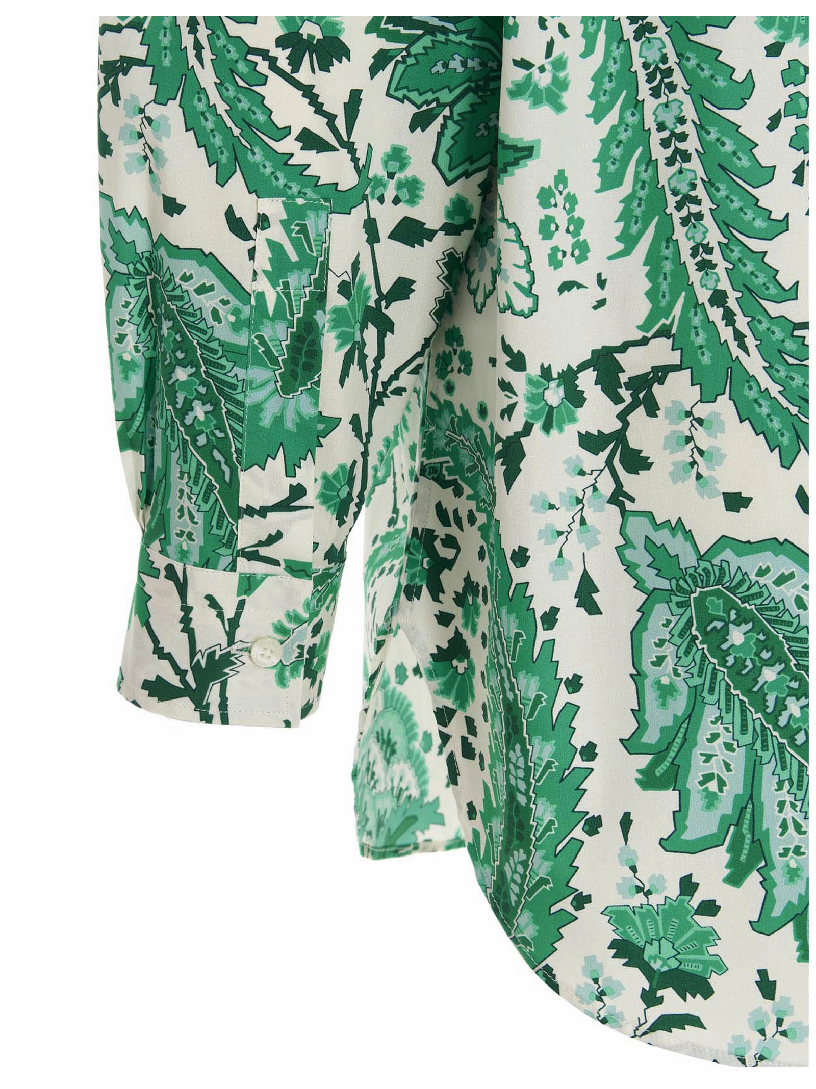Etro Paisley Printed Long-Sleeved Shirt
