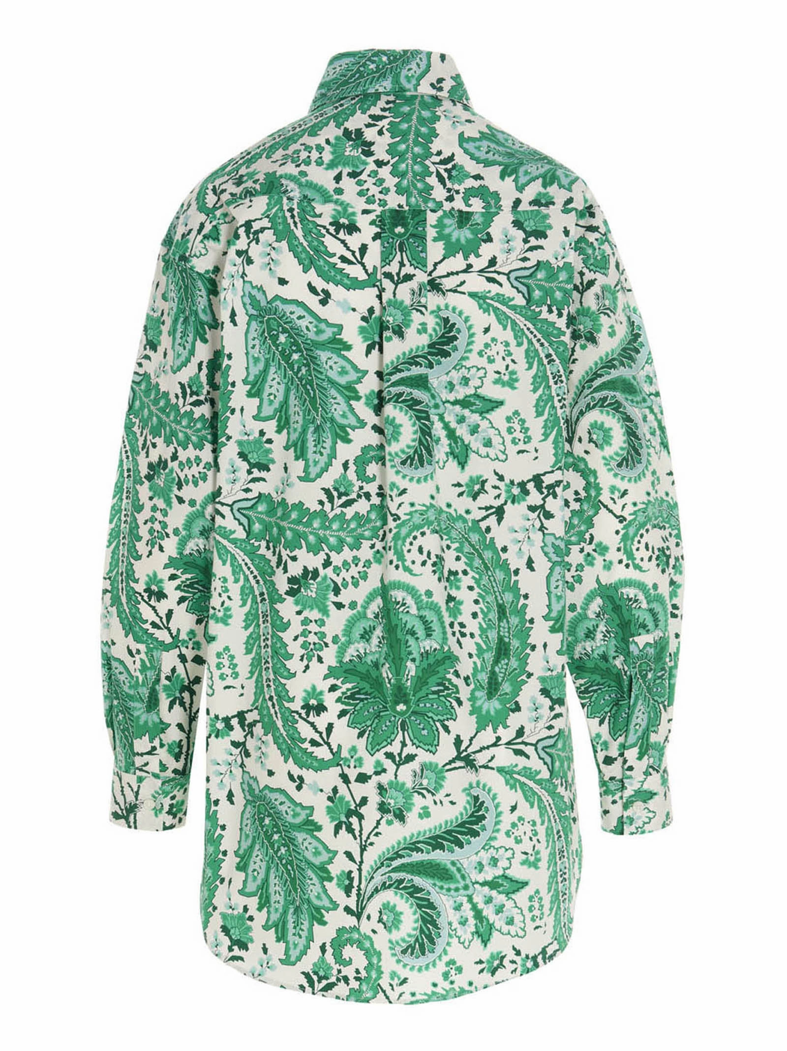 Etro Paisley Printed Long-Sleeved Shirt