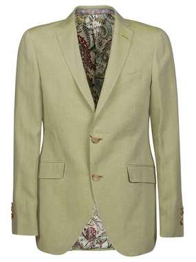 Etro Single-Breasted Long-Sleeved Blazer