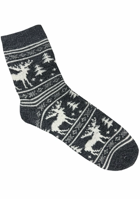 Fireside Men's Indoor Lodge Socks <BR> 97938