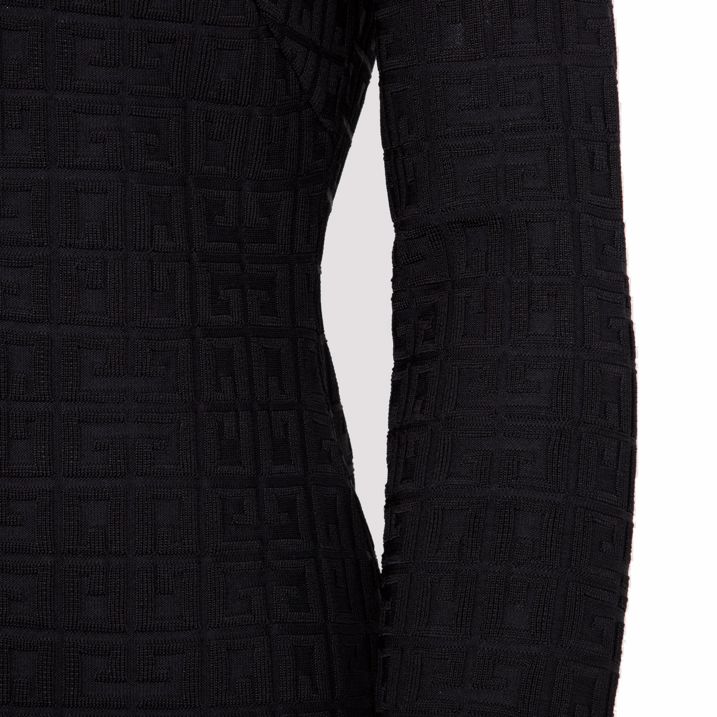 Givenchy 4G Jacquard Long-Sleeve Dress