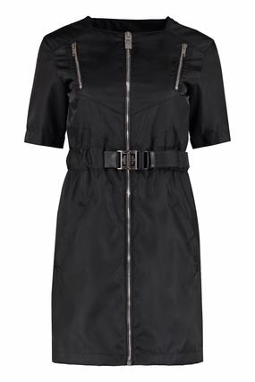 Givenchy Short Sleeved Zipped Mini Dress