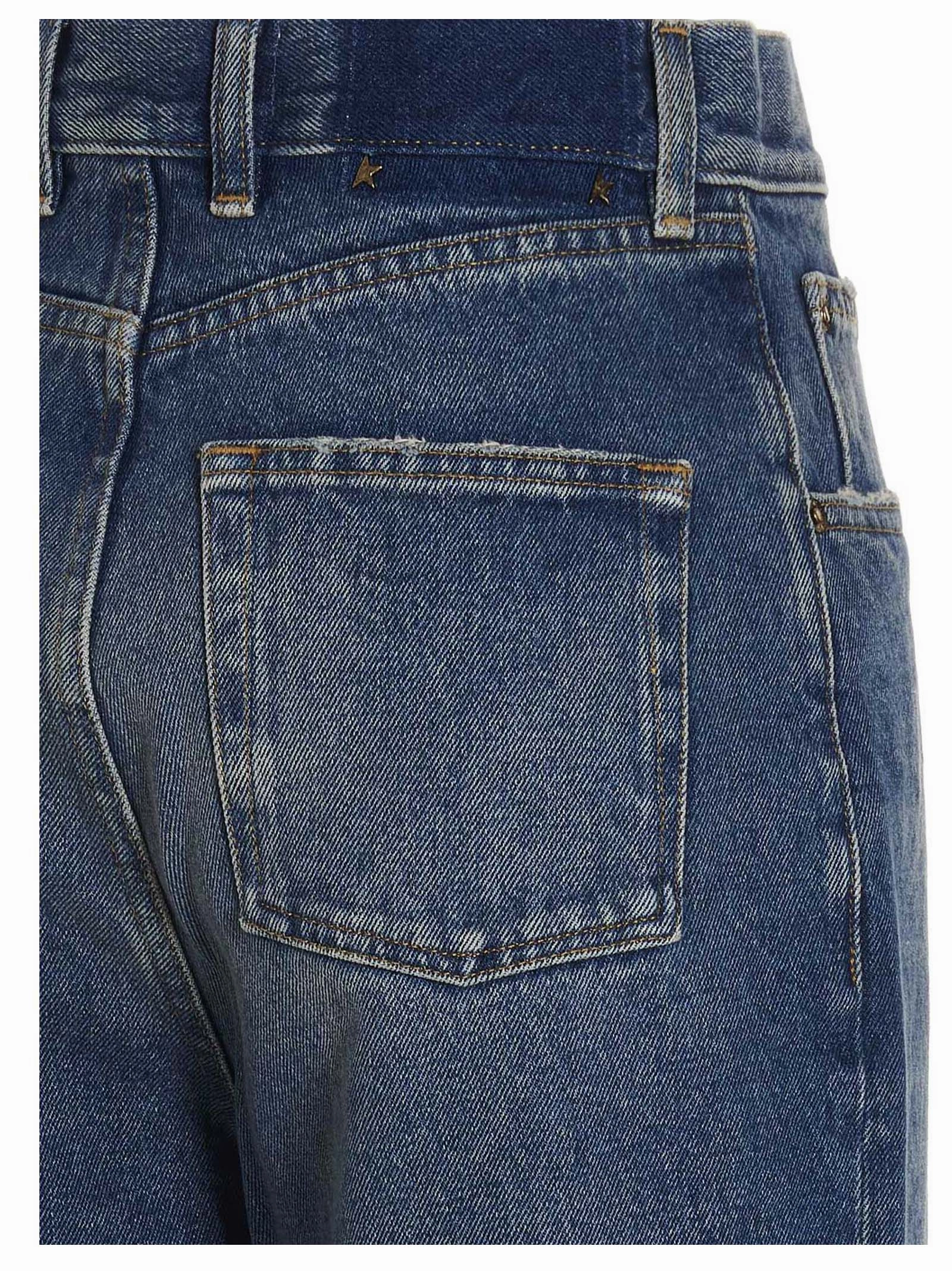 Golden Goose Deluxe Brand Kim Logo Patch Jeans