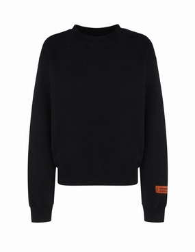 Heron Preston Logo-Patch Long Sleeved Sweatshirt