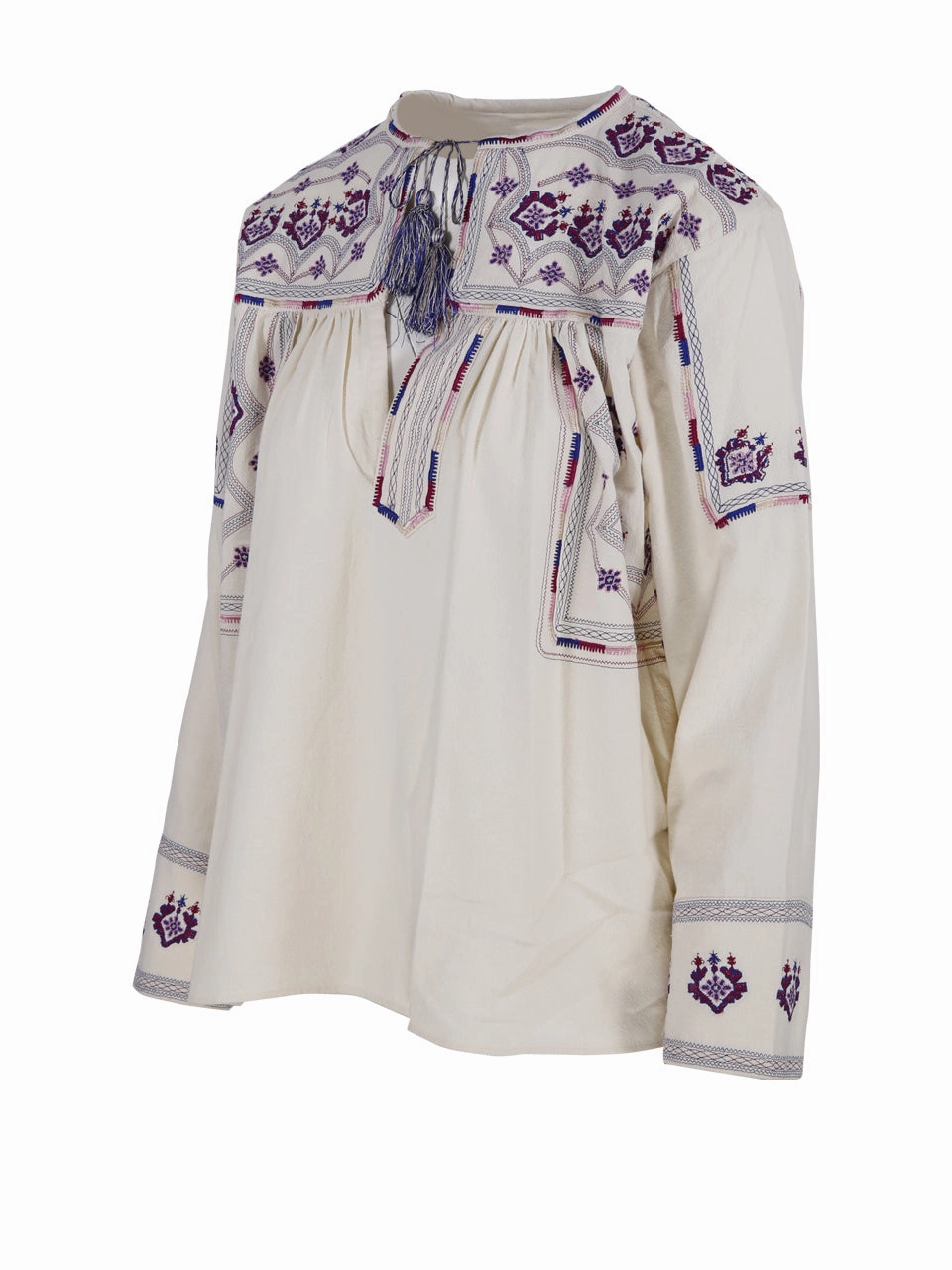 Isabel Marant Cut-Out Embroidered Blouse