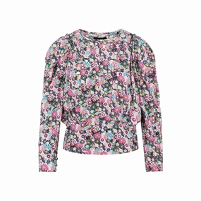 Isabel Marant Zarga Pleated Blouse