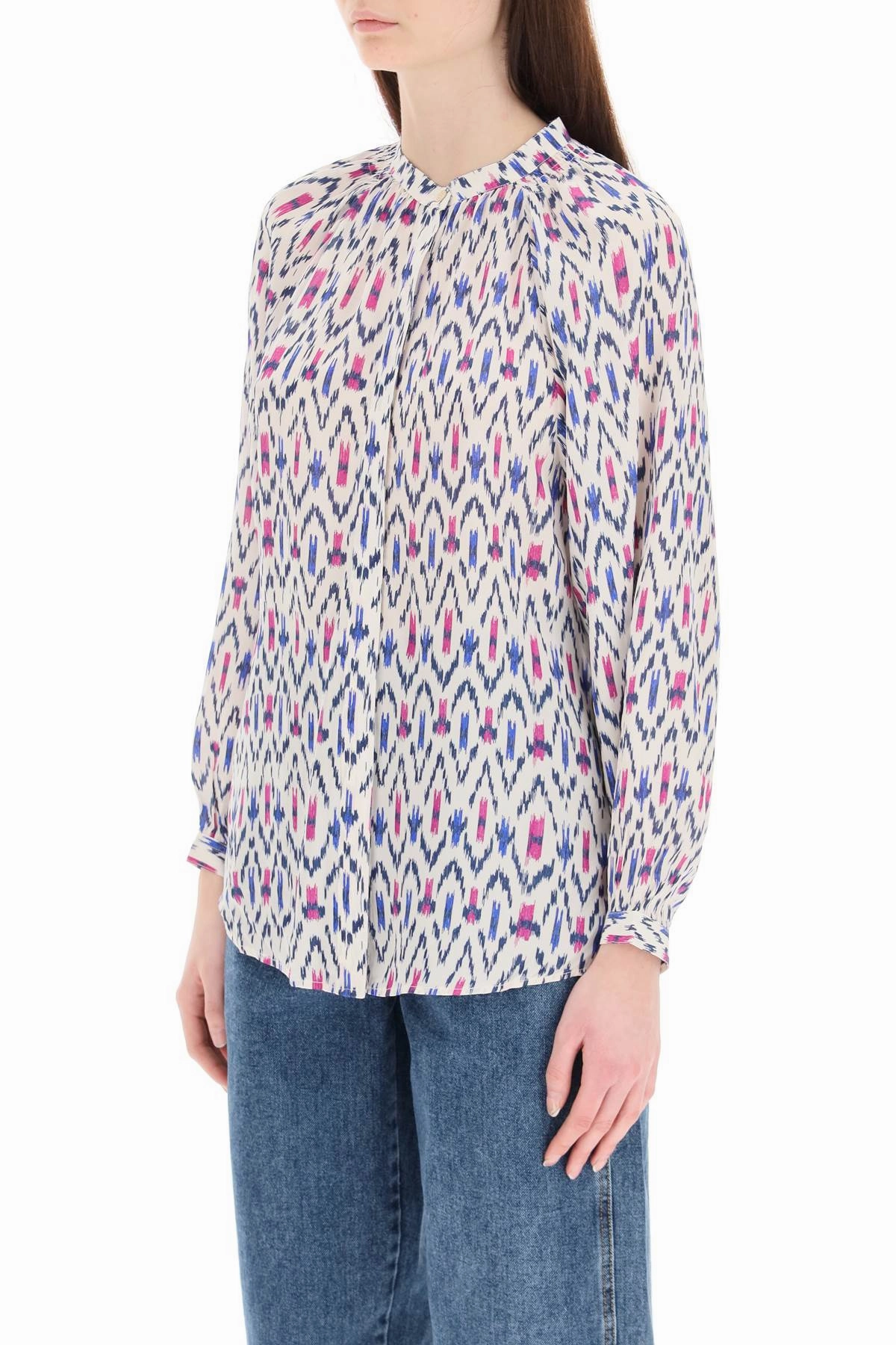 Isabel Marant Étoile Motif Printed Blouse