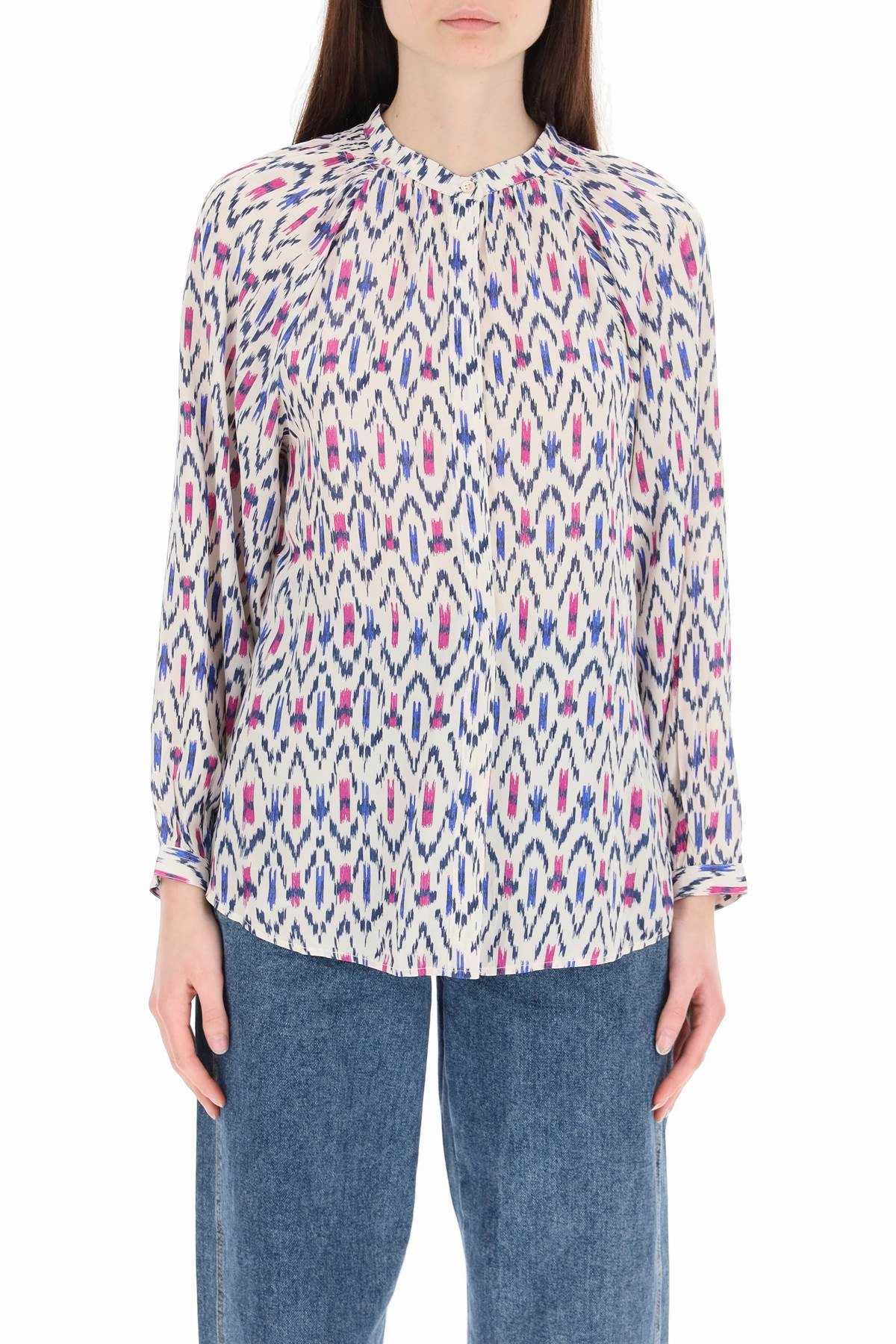 Isabel Marant Étoile Motif Printed Blouse