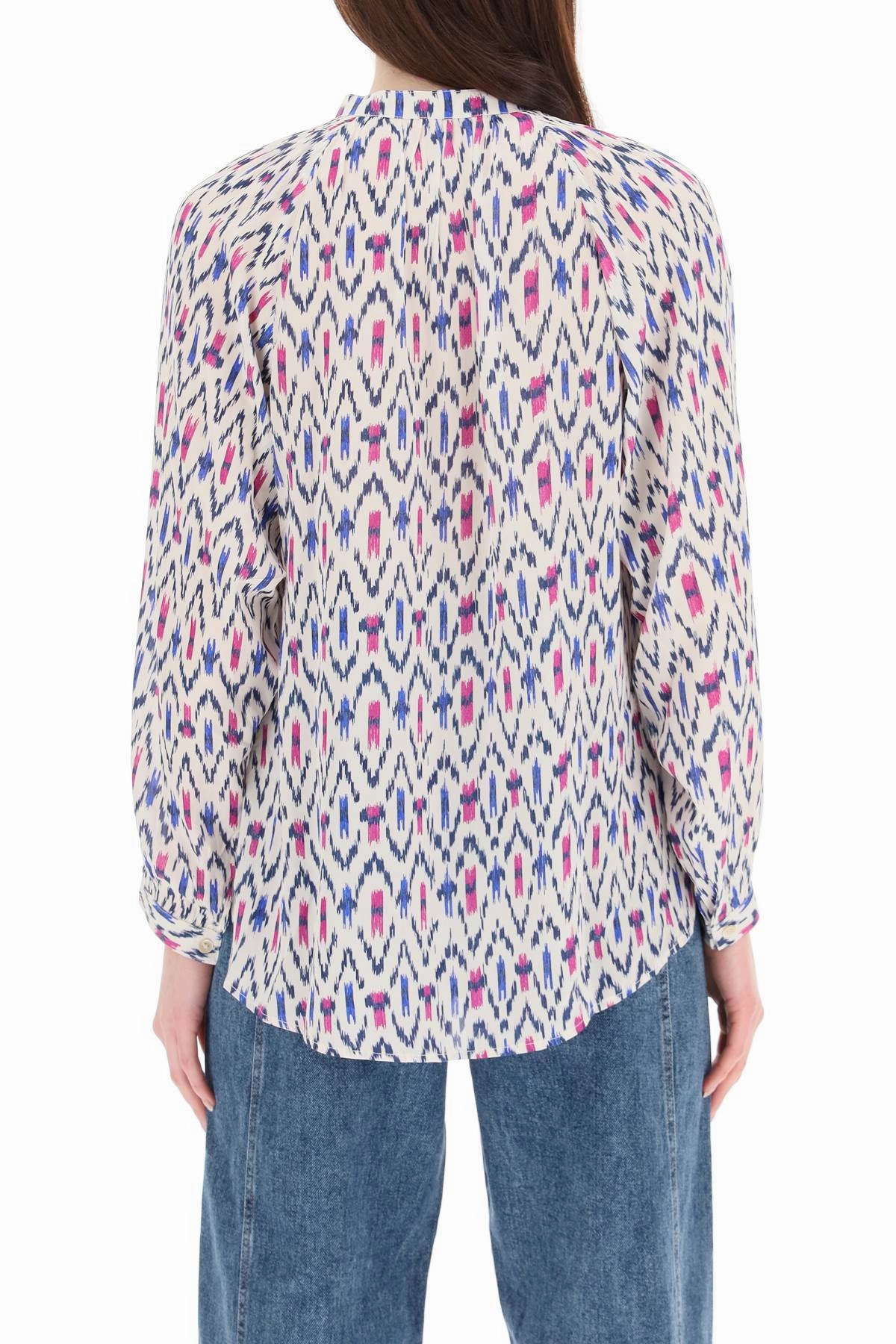 Isabel Marant Étoile Motif Printed Blouse