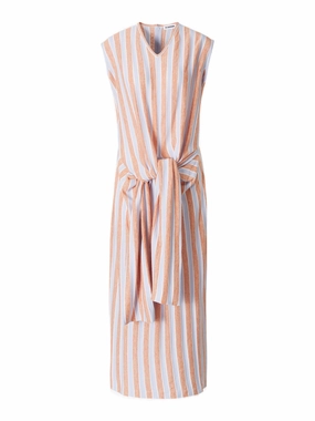 Jil Sander Striped Knitted Dress
